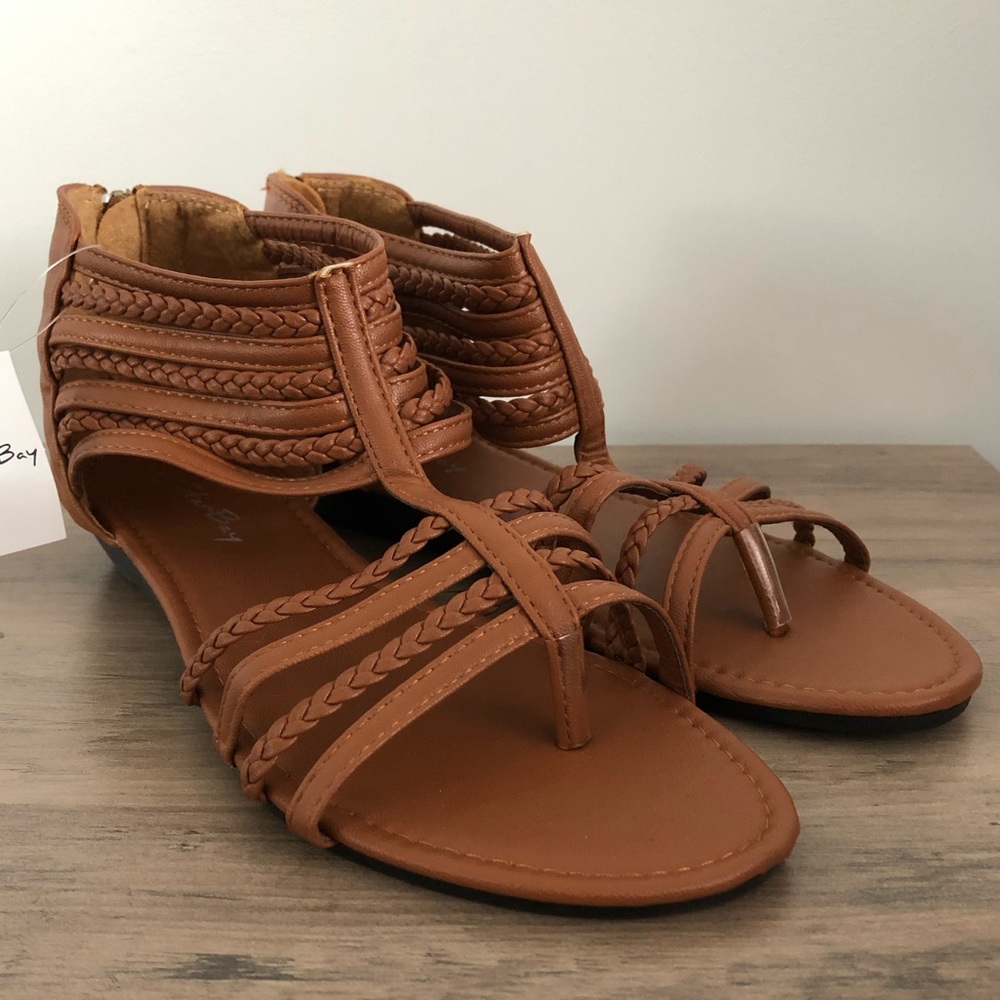 Brown Star Bay Archer Rope Sandals